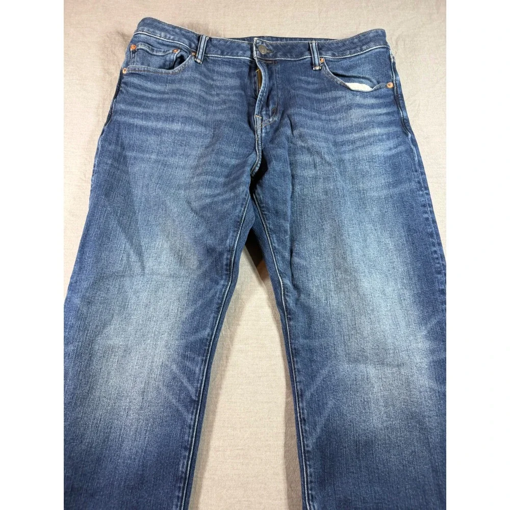 American Eagle Original Bootcut Jeans Mens 36x32 Blue Excellent Airflex+ 2528